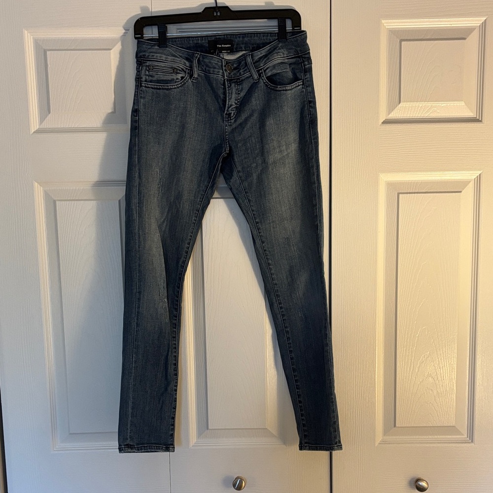 The Kooples Blue Skinny Jeans Short Fit